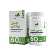 NaturalSupp Цинк цитрат 60 veg caps