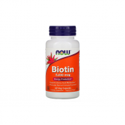 NOW Biotin (B7) 5000mcg 60 veg caps
