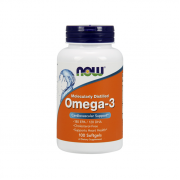 NOW Omega 3 Molecularly Distilled 100 softogel