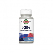 KAL Vitamin D3+K2 1000UI+45 mcg 60 raspberry tab