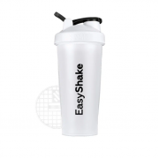 Shaker Bottle Easy Shake сетка+шарик 700ml (бело-черный)