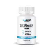 UniONE Glucosamine Chondroitine MSM 90 tab